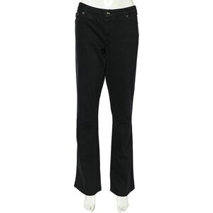 Just Cavalli Black Denim Straight Leg Jeans L